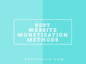 website monetization methods